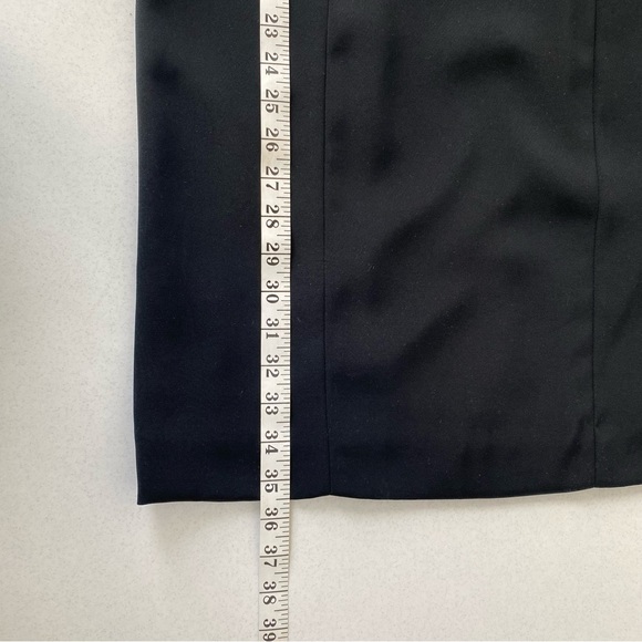 Vintage Formal Black Mini Dress size 8 Petite - Picture 12 of 14